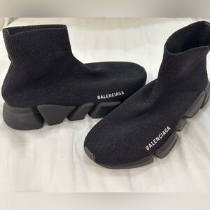 Balenciaga Women's Speed 2.0 Knit High Top Sock Sneakers
